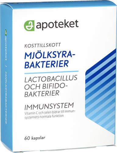 Apoteket Mjölksyrabakterier 60 st