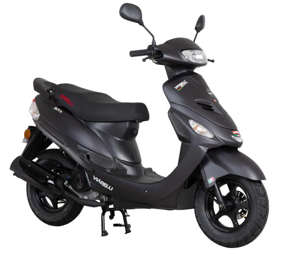 Elmoped Viarelli GT1E Mattsvart Klass 2