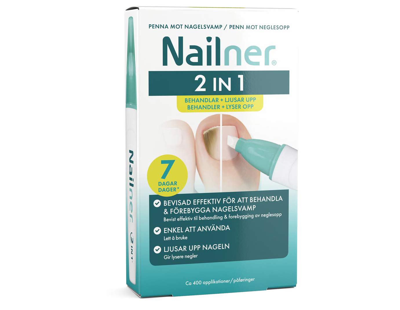 nailner 2 in 1 nagelsvamp medel