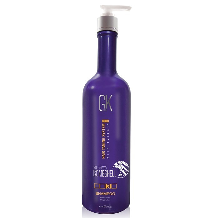 Bäst i test premiumklassen: GK Hair Miami Bombshell Silvershampoo - bästa silverschampot 2023