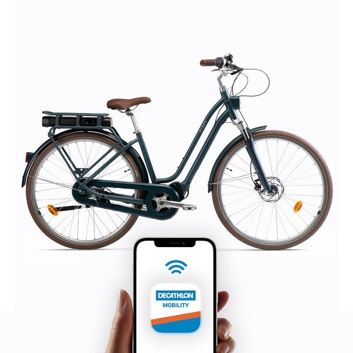 Elcykel dam med app