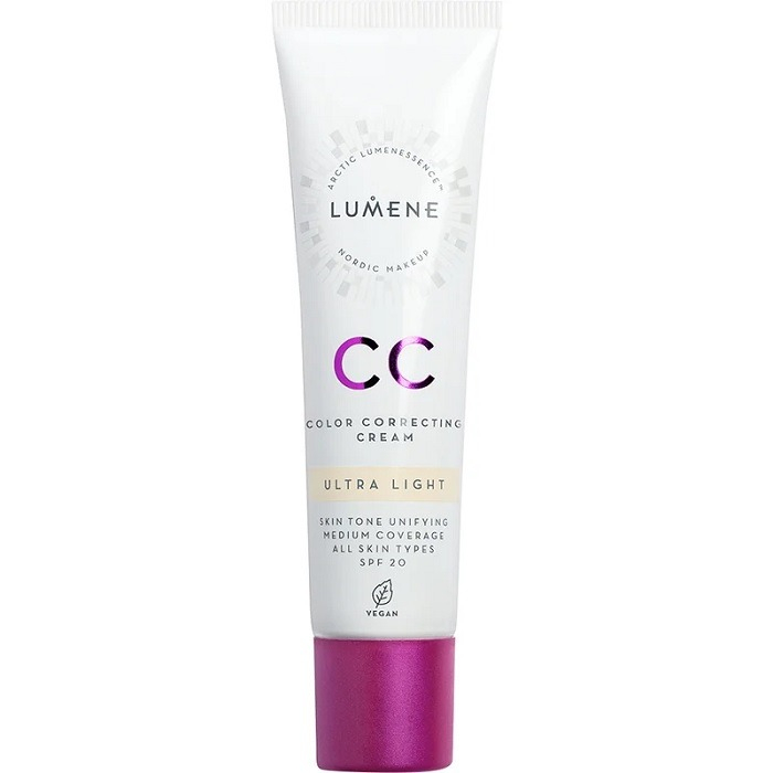 Lumene CC Color Correcting Cream SPF 20 - billigaste CC creamen i vårt test