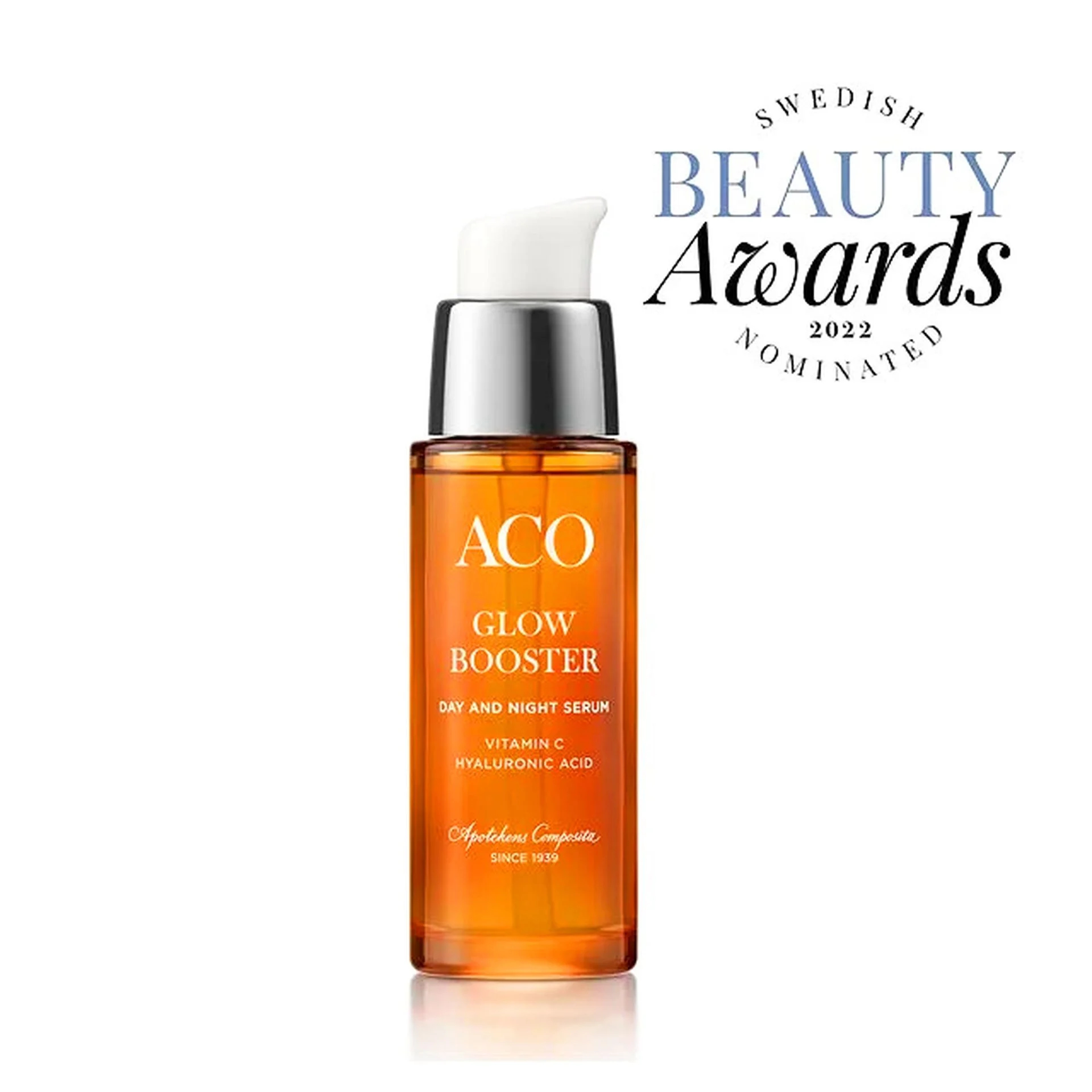 ACO Glow Booster Vitamin C Serum 30ml bäst i test