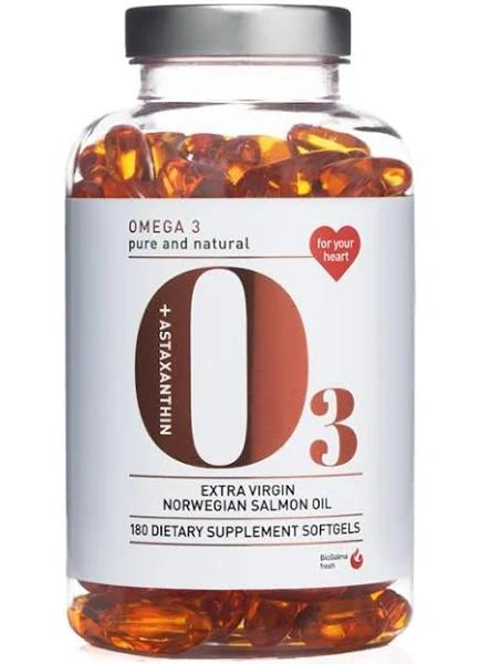 Biosalma Omega 3 1000mg 180 Kapslar billig omega 3