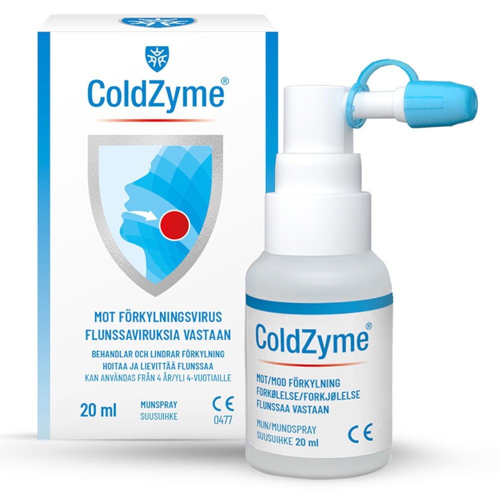 ColdZyme Munspray 20ml bäst i test hostmedicin