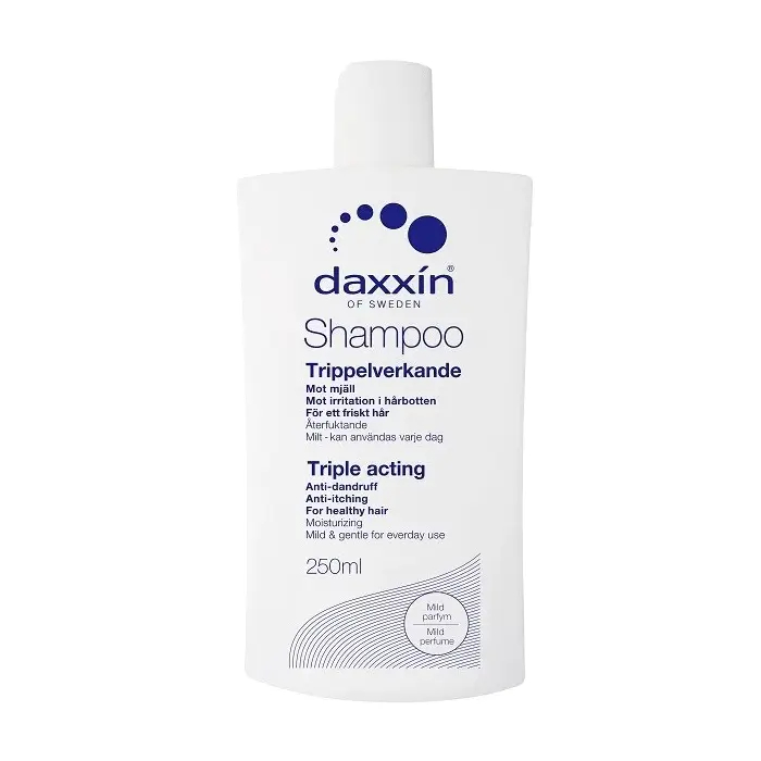Daxxin Dandruff Hair Treatment Shampoo 250 ml billigt schampo mot mjäll