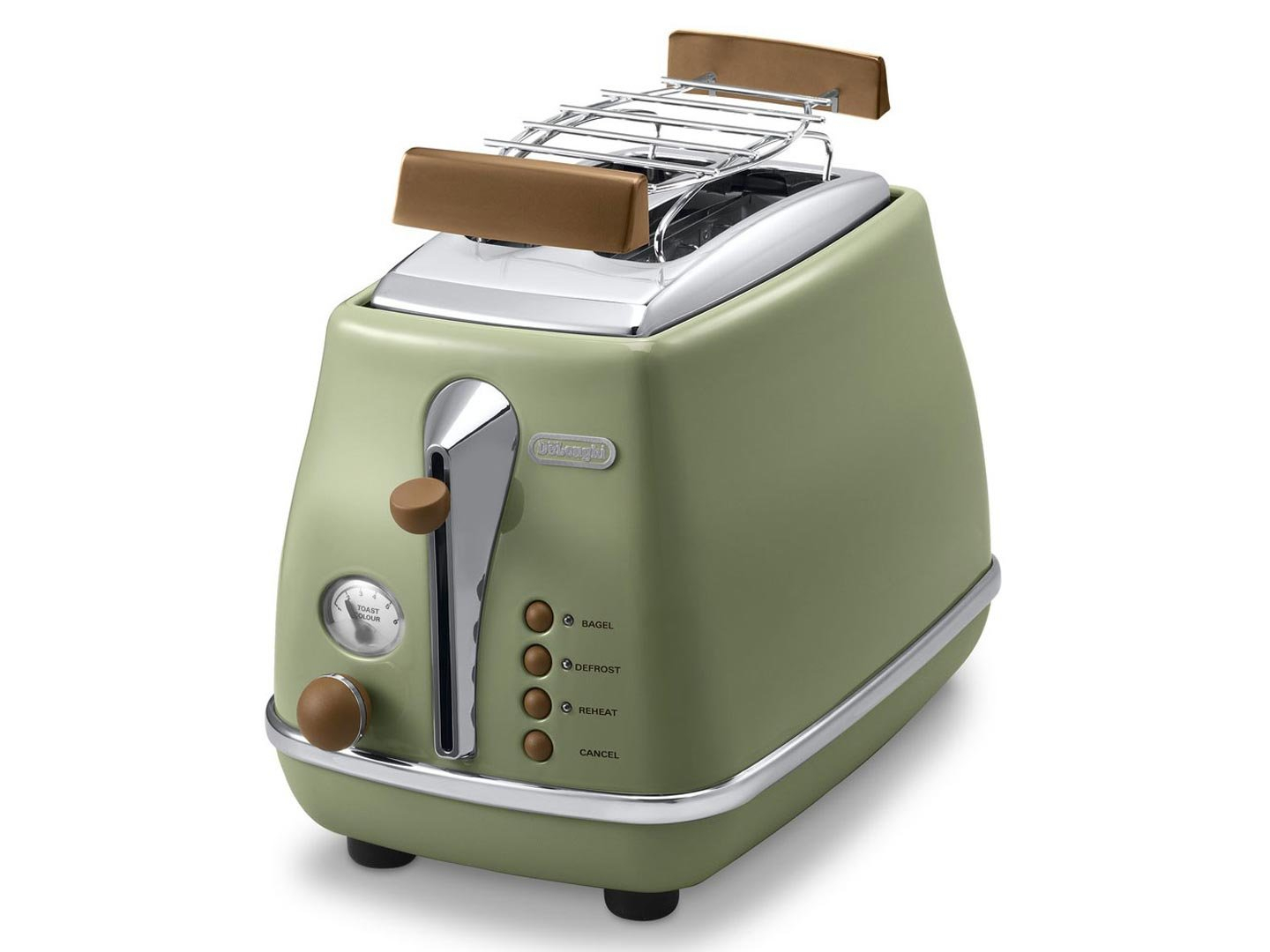 Cool retrodesign de Longhi brödrost bäst i test