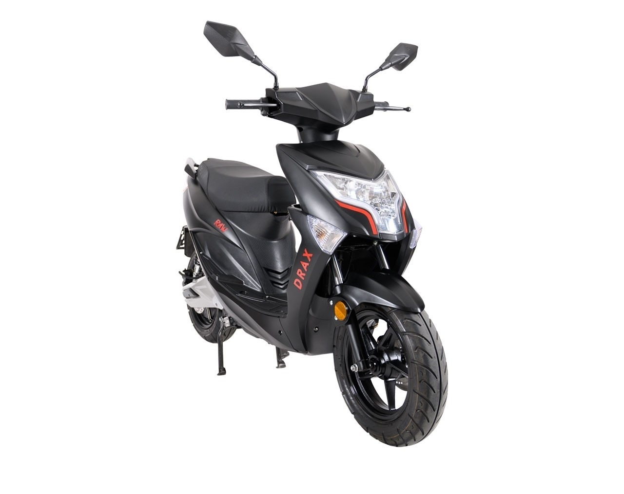 Drax Raw EV 25km/h Svart bästa elmoped klass 2