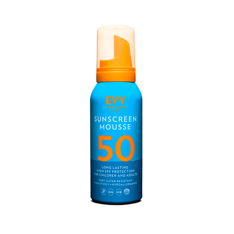 Evy Technology Sunscreen Mousse SPF50 100ml bästa solkräm budget