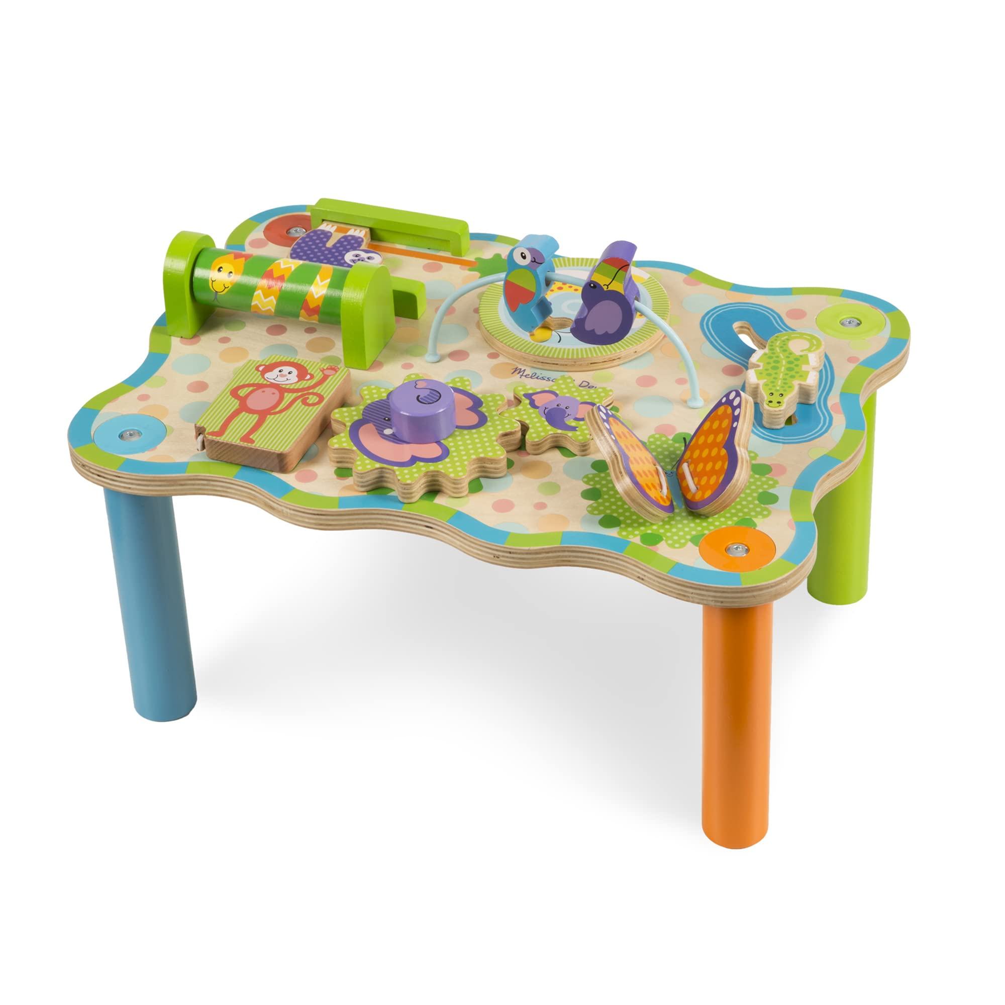 Melissa & Doug Aktivitetsbord Jungel bäst i test trä