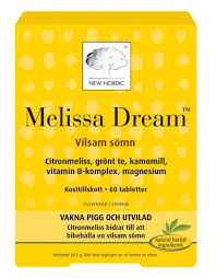 Sömnproblem - använd Melissa Dream