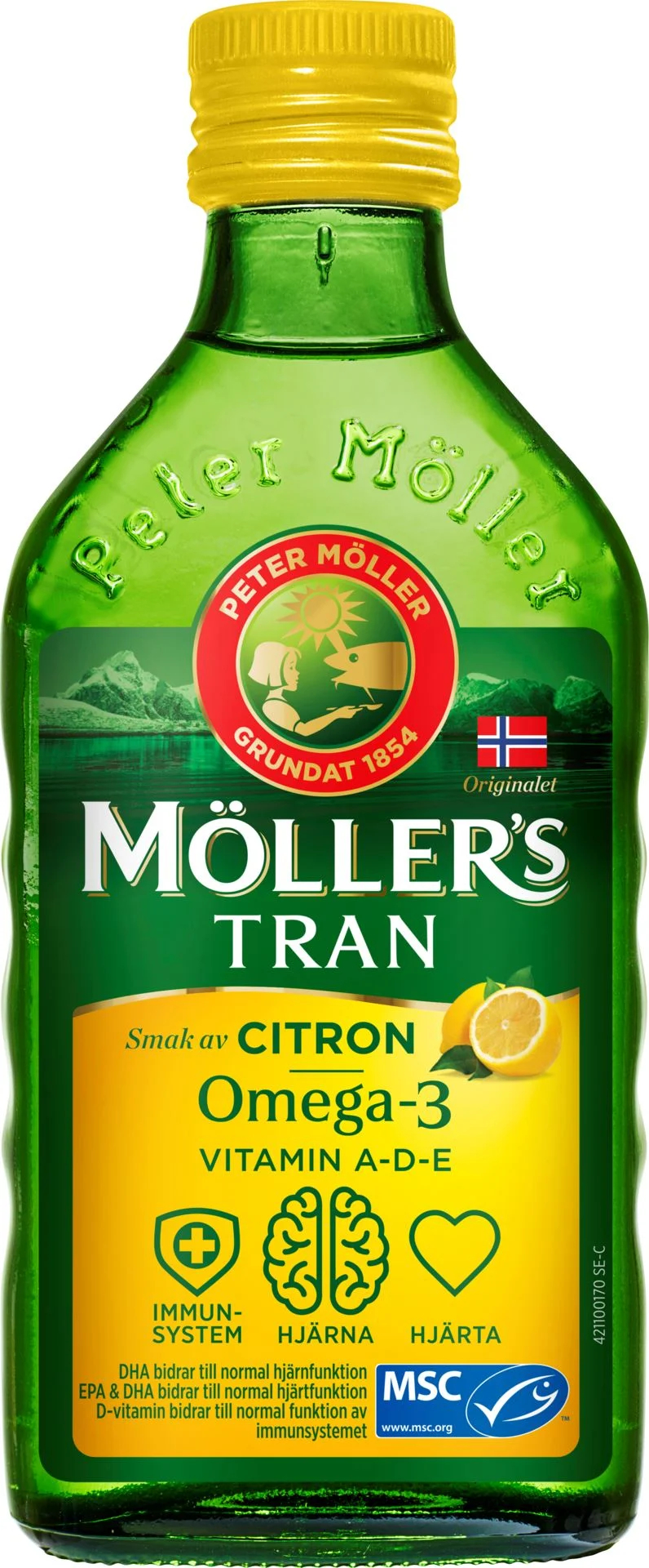 Möllers tran fiskleverolja omega 3 citron billig omega 3