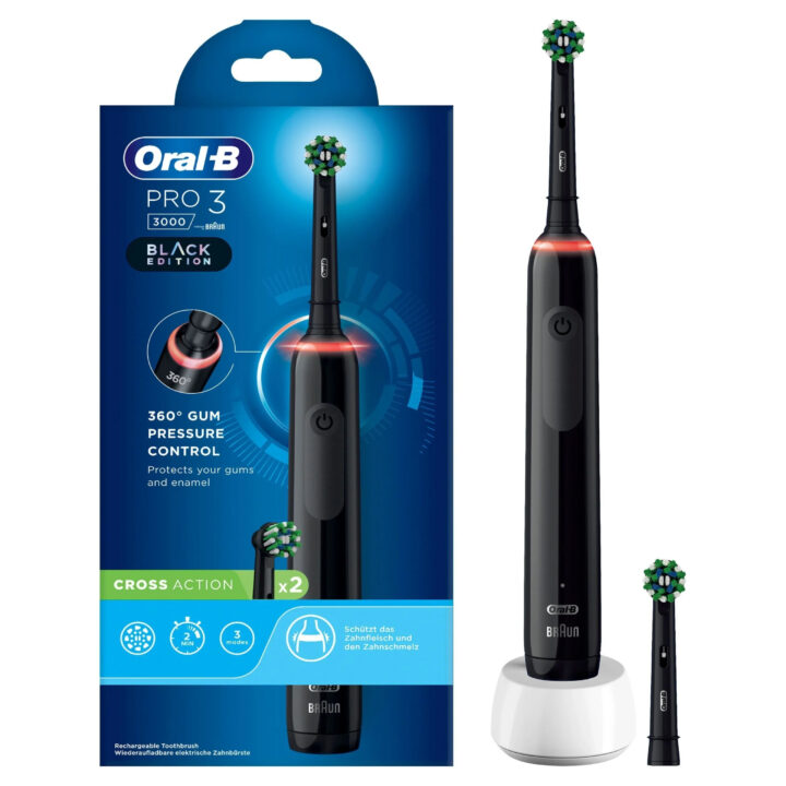 Oral-B Pro 3 med extra tandborsthuvud