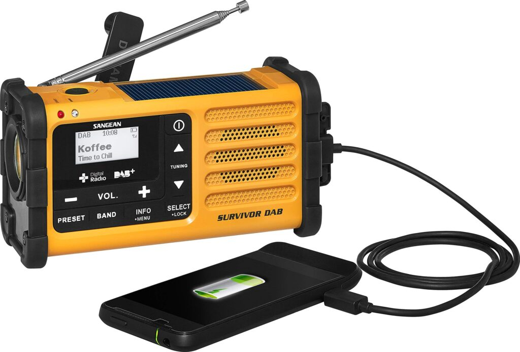 Sangean MMR-88 DAB Vevradio  – Bästa vevradion 2023!