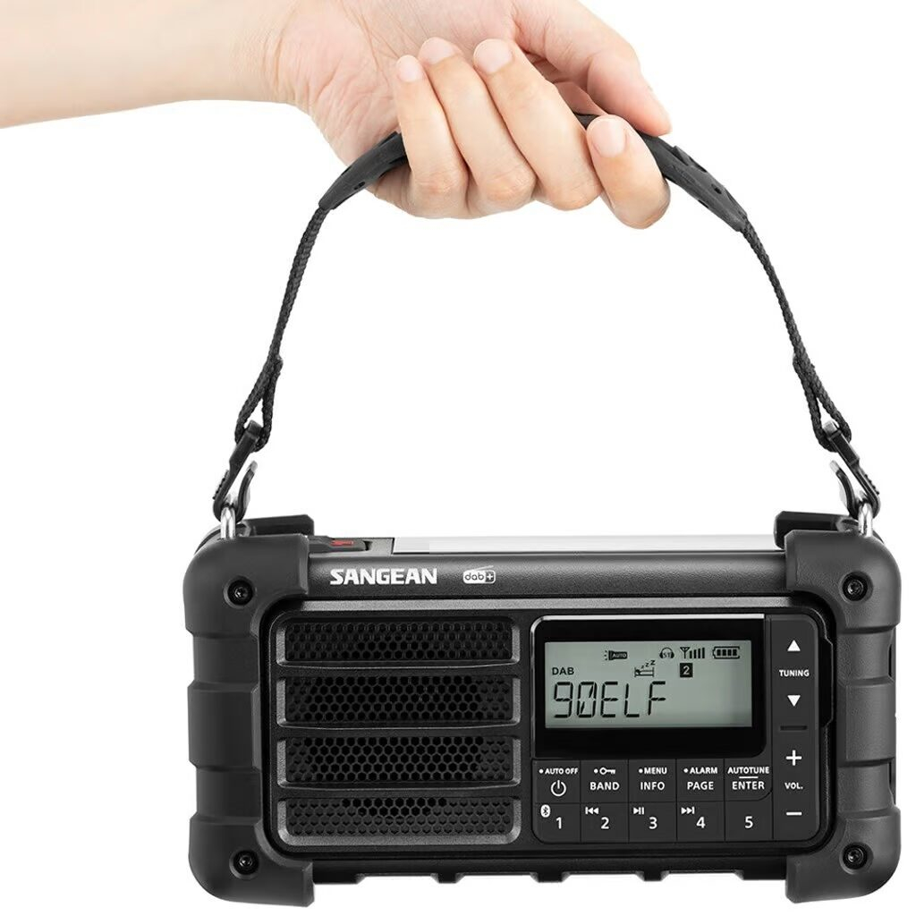 Utmanare Lyxklassen: Sangean MMR99 Vevradio (FM/DAB+) – Vevradio med solceller!