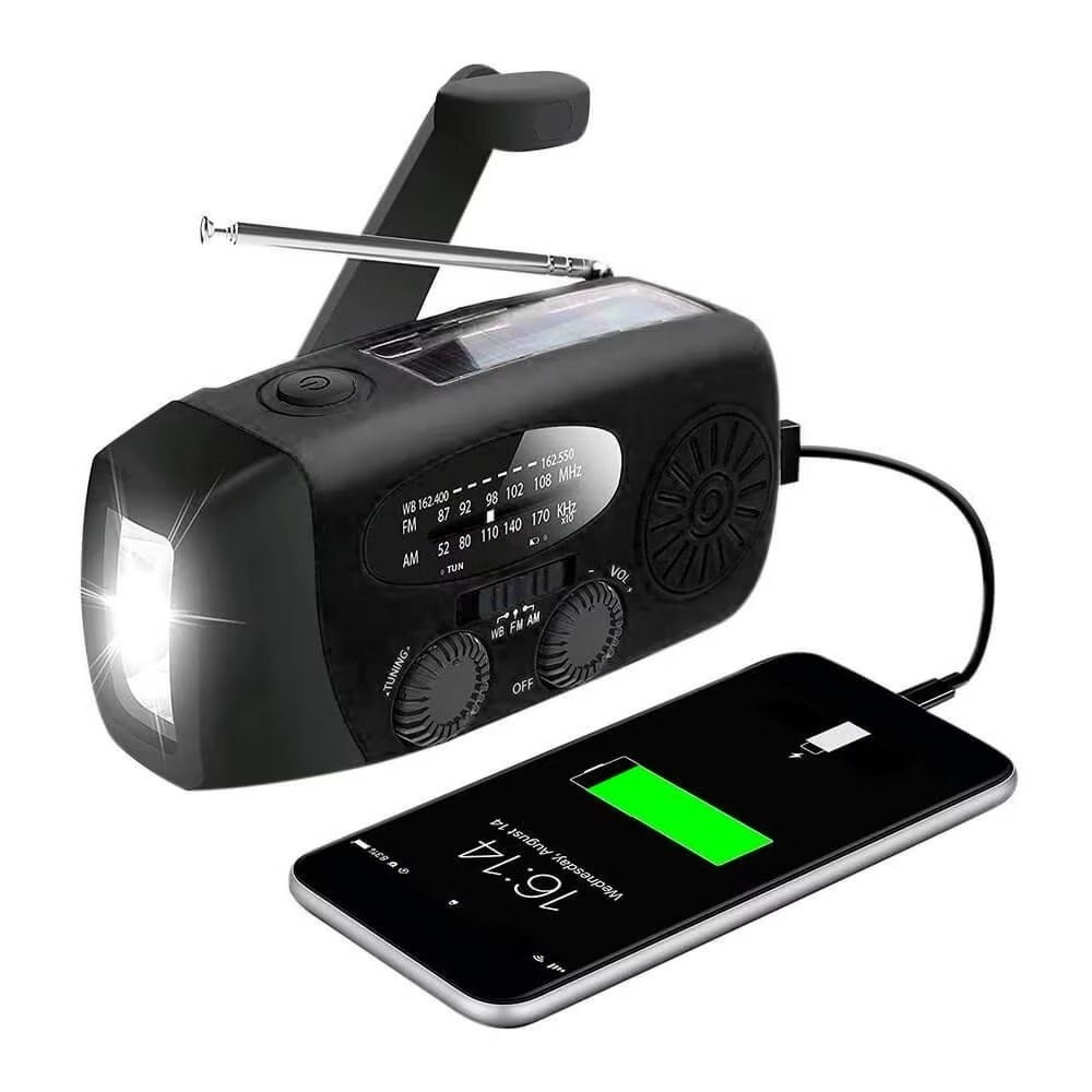 Utmanare Budgetklassen: Solar Dynamo Powerbank 2000mAh – Vevradio med solceller!