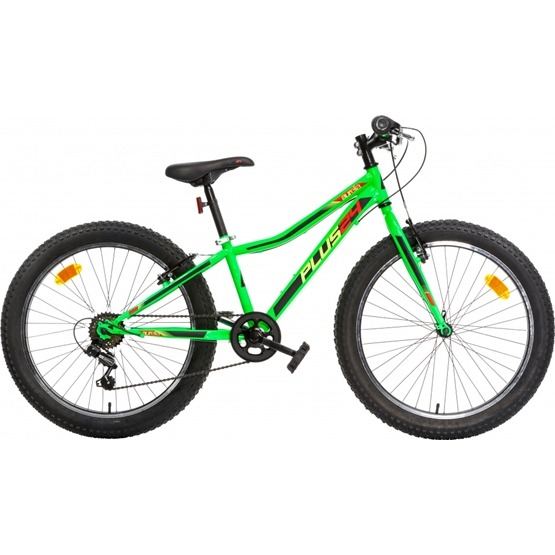 Aurelia - Barncykel - Plus 24 Tum 6 Växlar Grön bäst i test barncykel junior