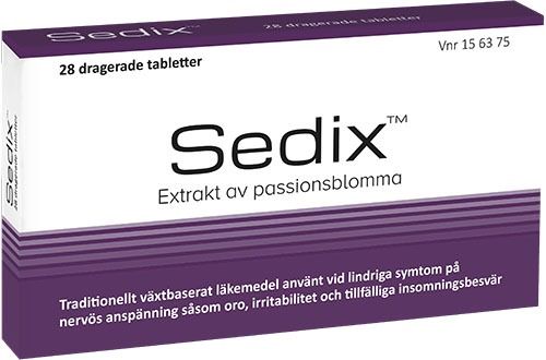 Sedix, dragerad tablett